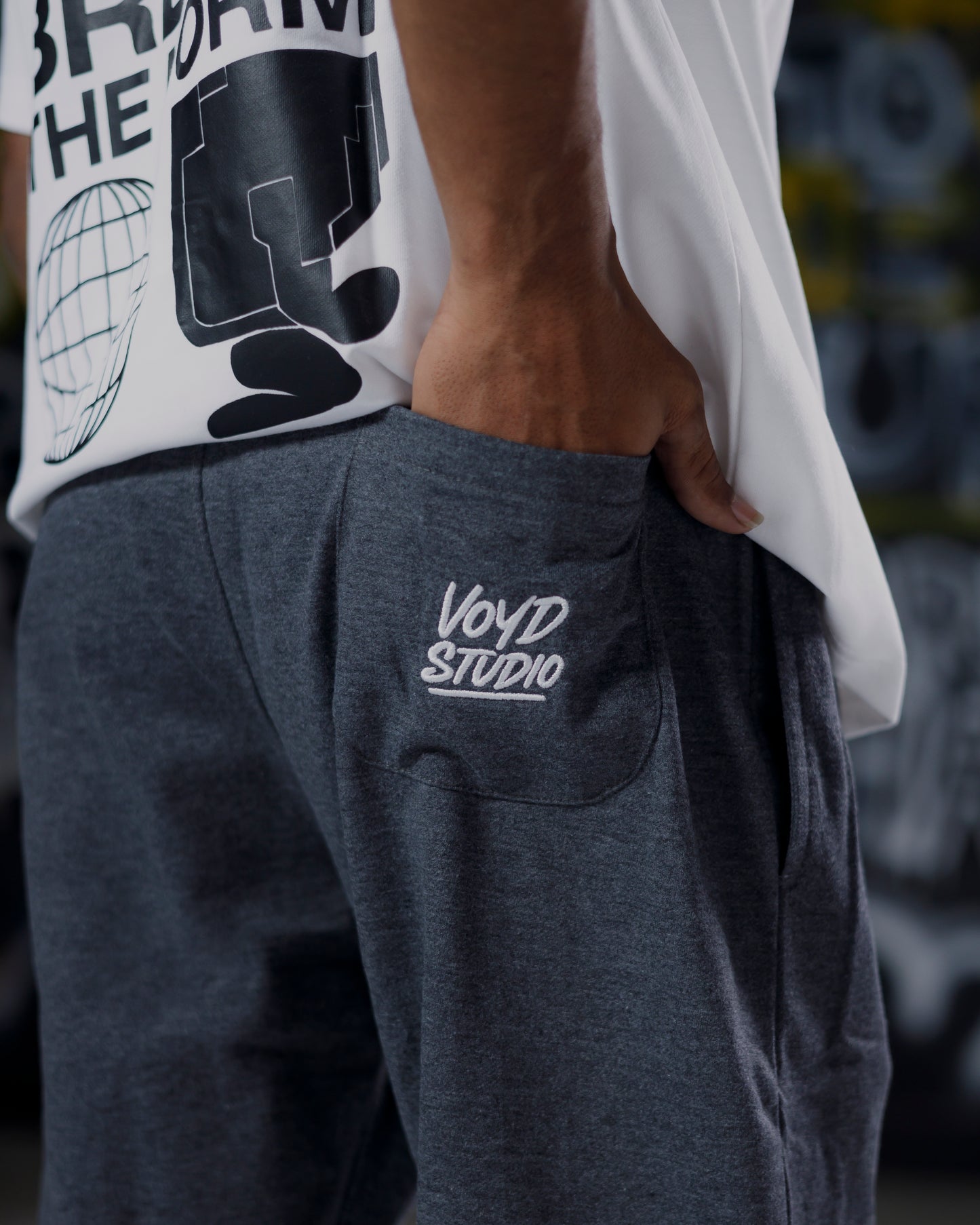 Grey Basketball Shorts