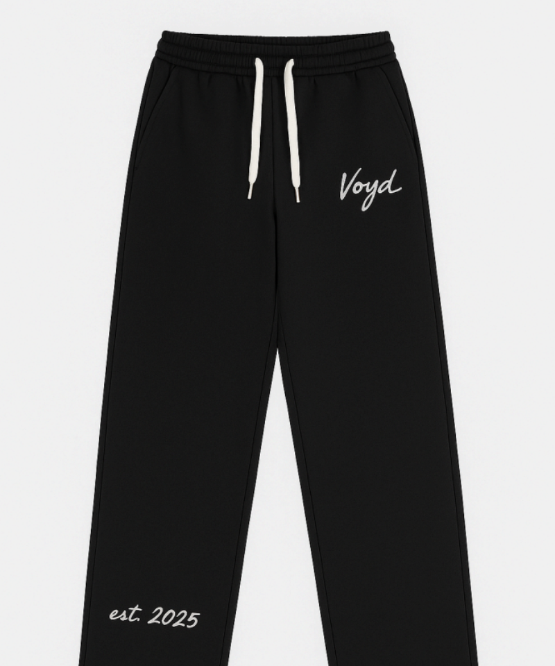 BAGGY WIDE-LEG TROUSERS