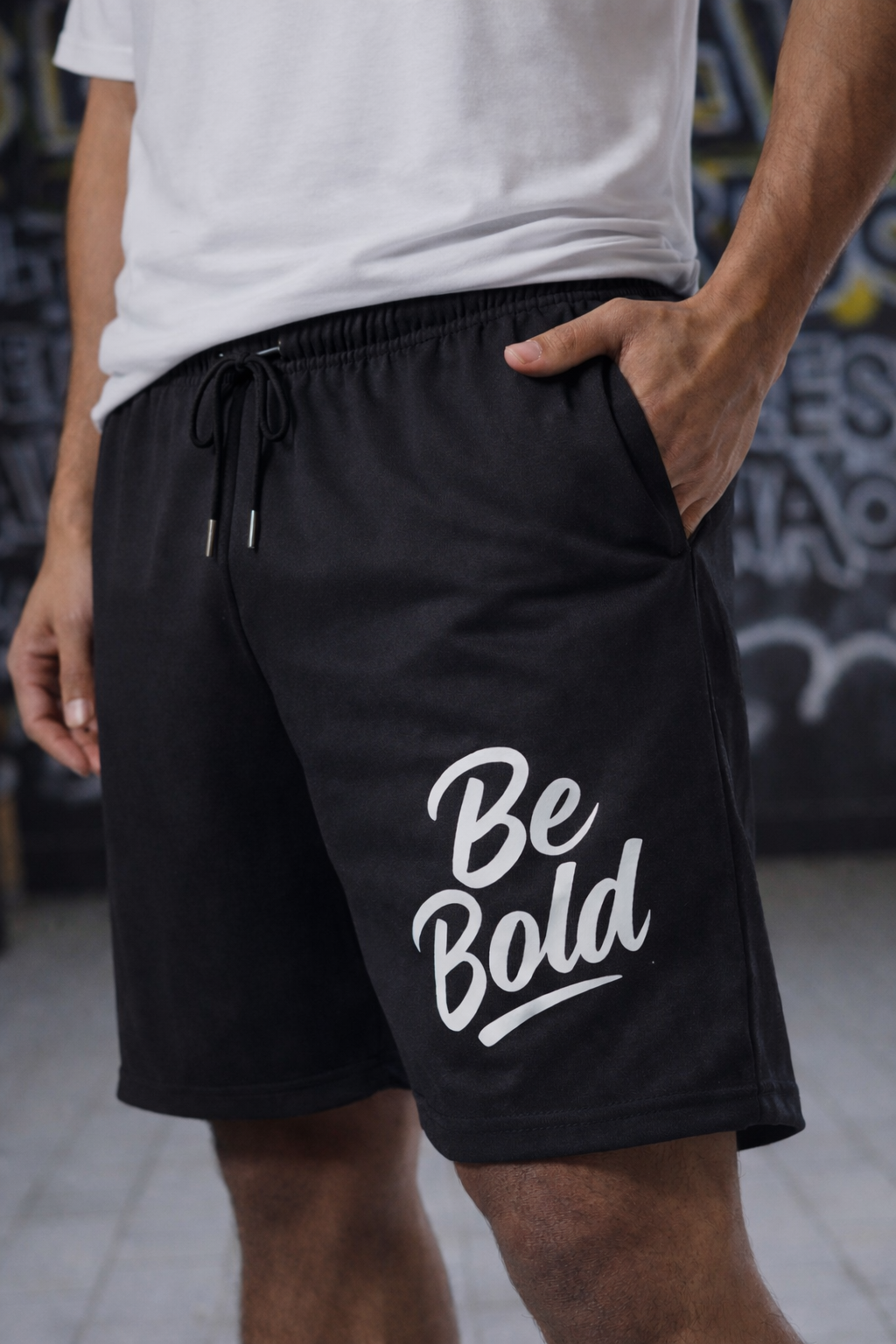 BLACK BASKETBALL SHORTS