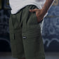 Olive Cargo Shorts