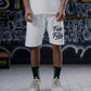 White Basketball Shorts