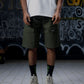 Olive Cargo Shorts