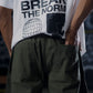 Olive Cargo Shorts