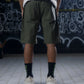 Olive Cargo Shorts