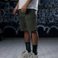 Olive Cargo Shorts