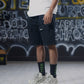 Black Cargo Shorts