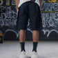 Black Cargo Shorts
