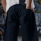 Black Cargo Shorts