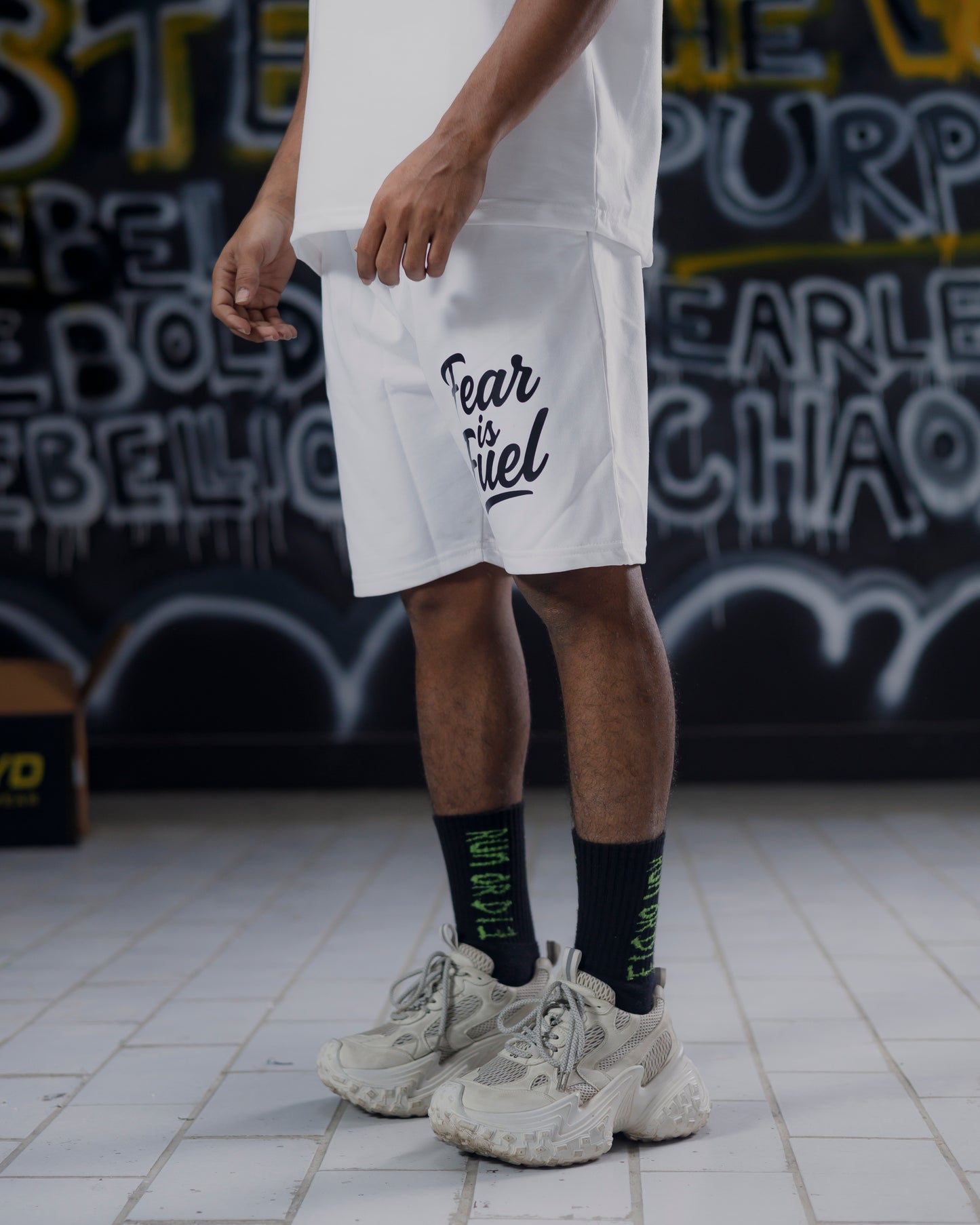 White Basketball Shorts