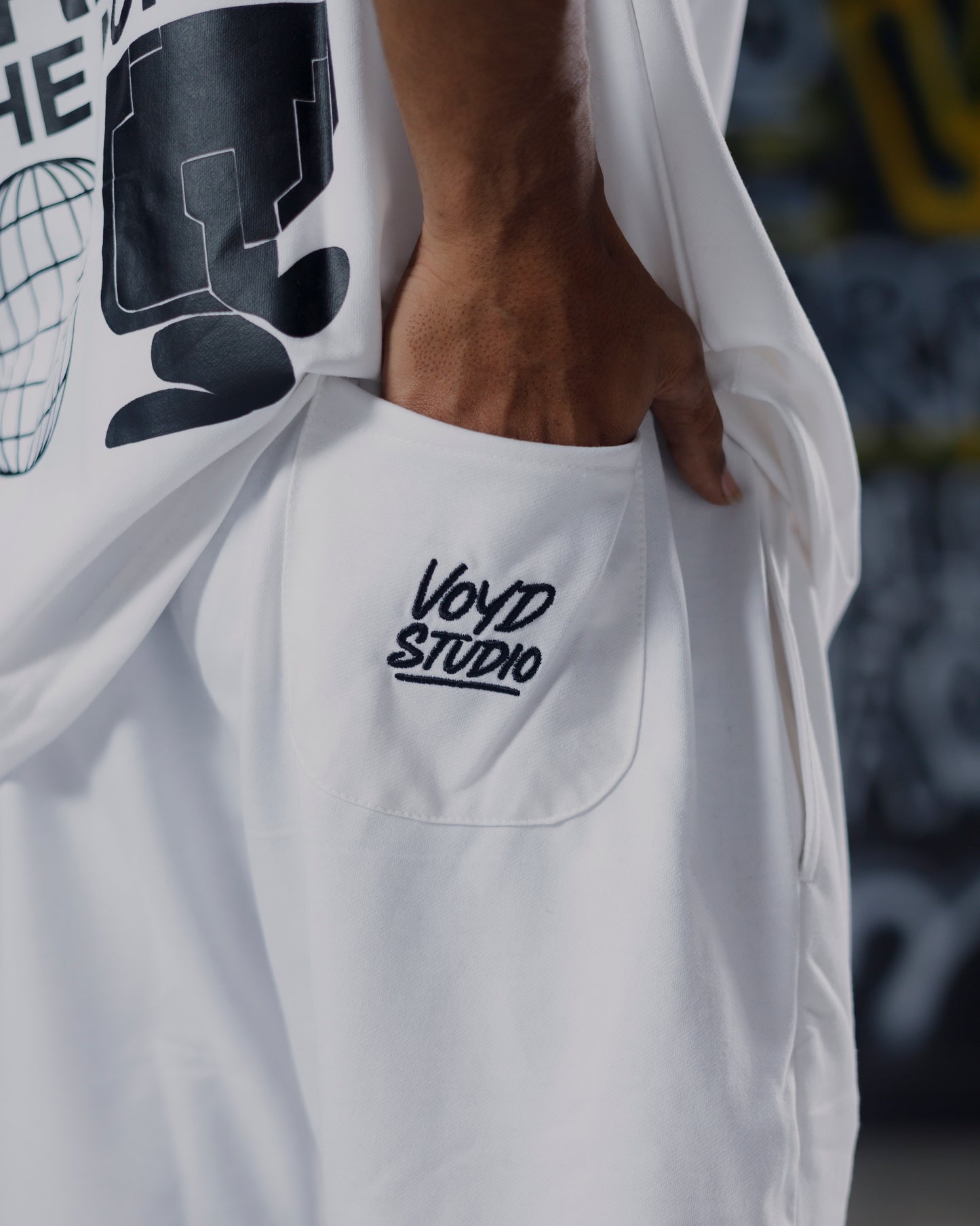 White Basketball Shorts