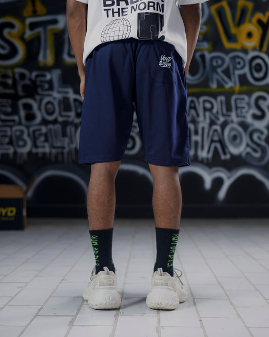 Navy Blue Basketball Shorts
