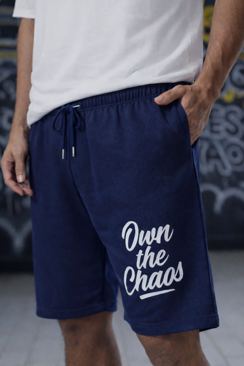 NAVY BLUE BASKETBALL SHORTS